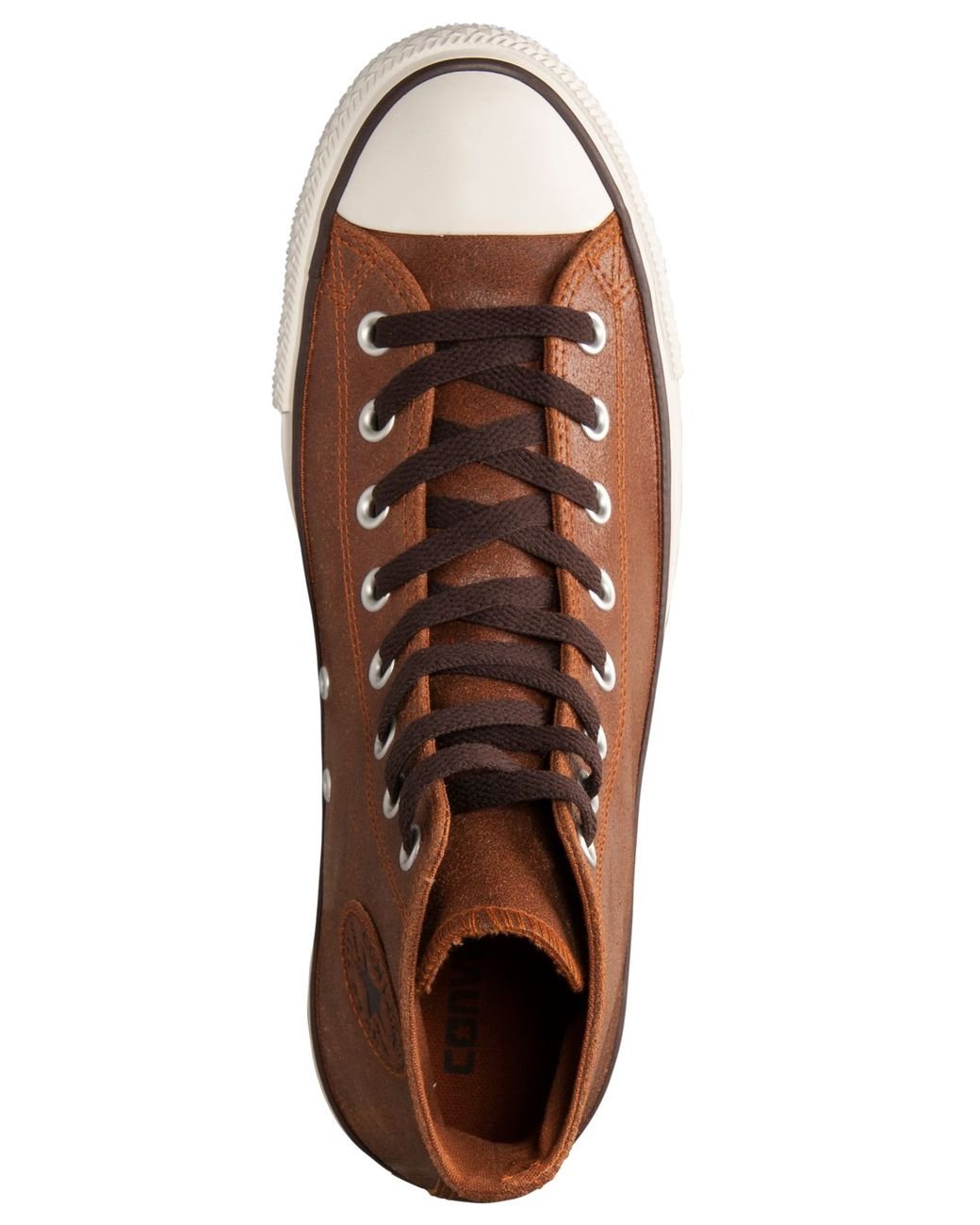 Converse all star vintage leather hi auburn sales