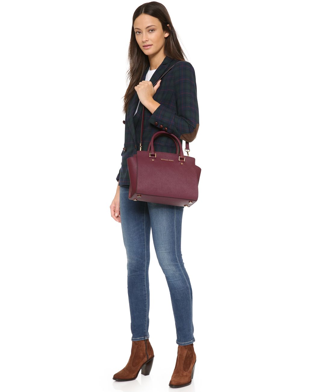 Michael kors cheap selma merlot