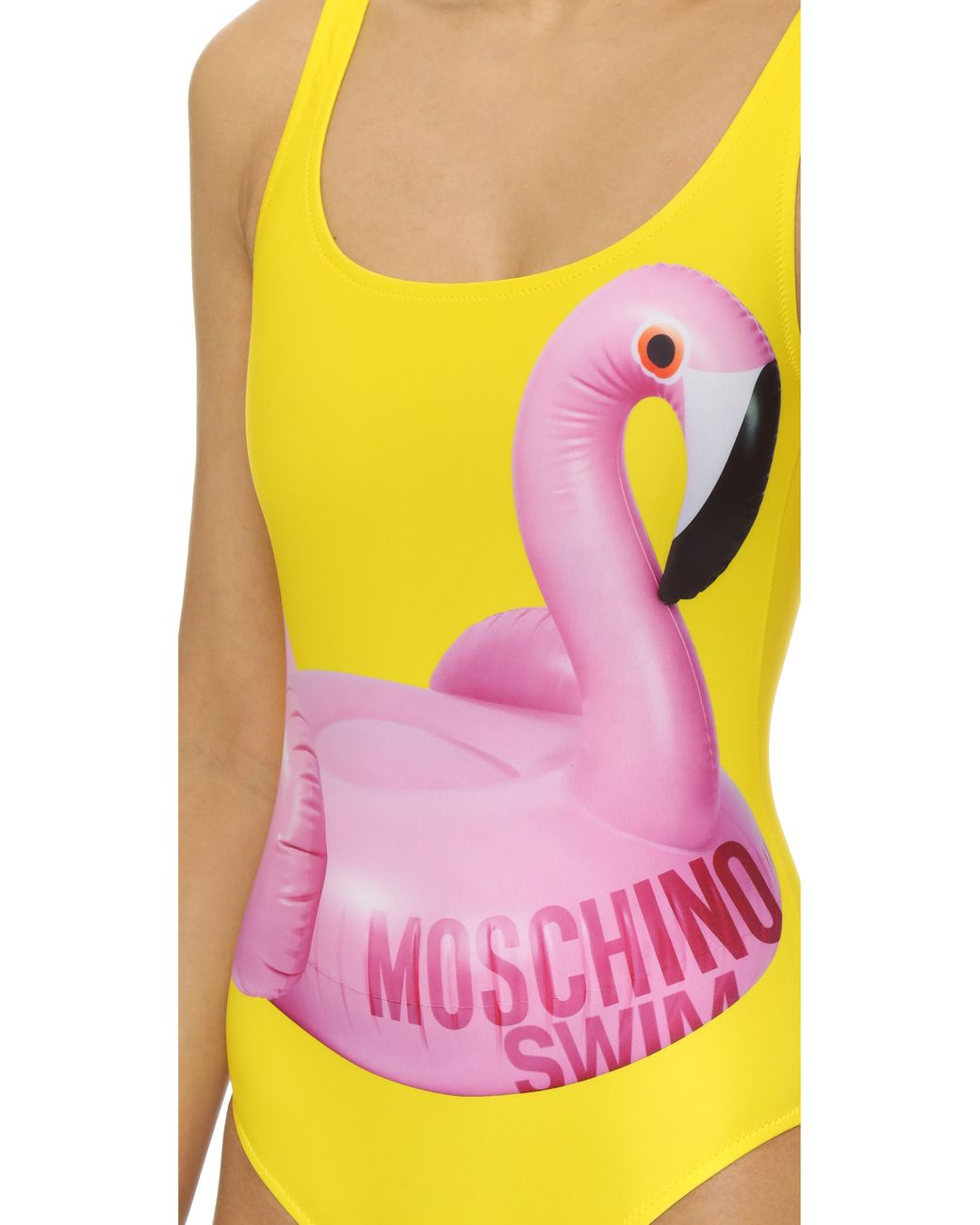 Moschino flamingo cheap swimsuit