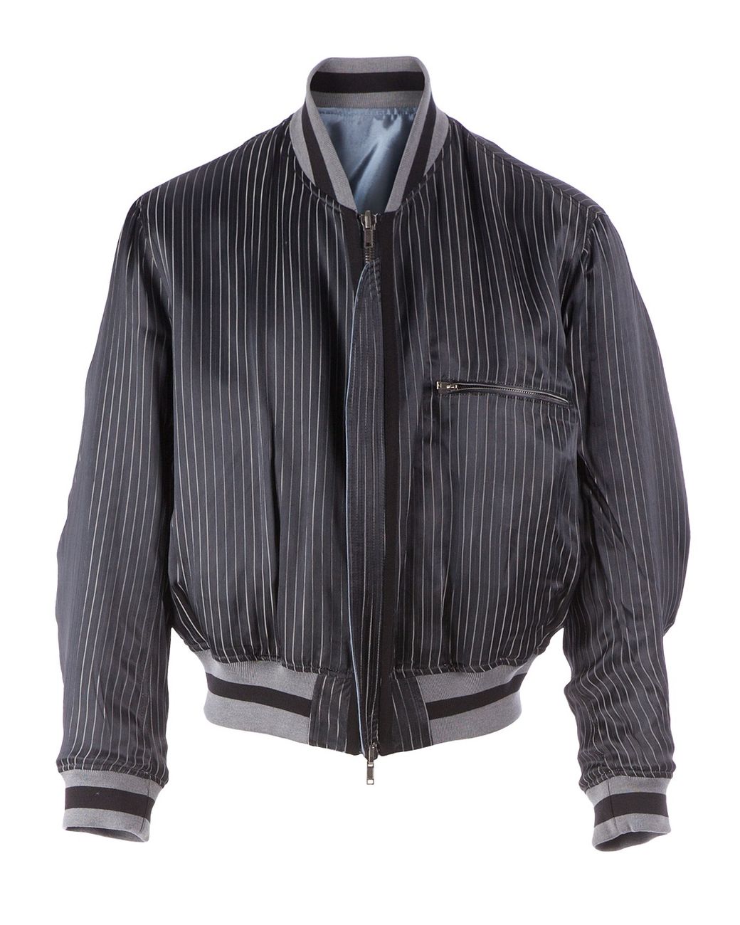 Haider Ackermann Reversible Bomber Jacket in Blue for Men | Lyst Haider Ackermann Reversible Bomber Jacket in Blue for Men | Lyst