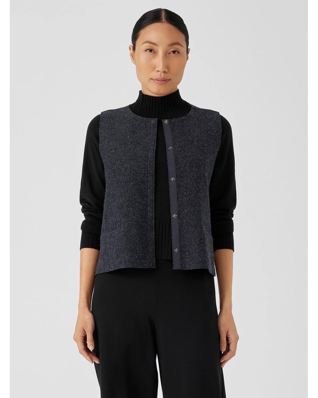 Eileen fisher deals wool vest