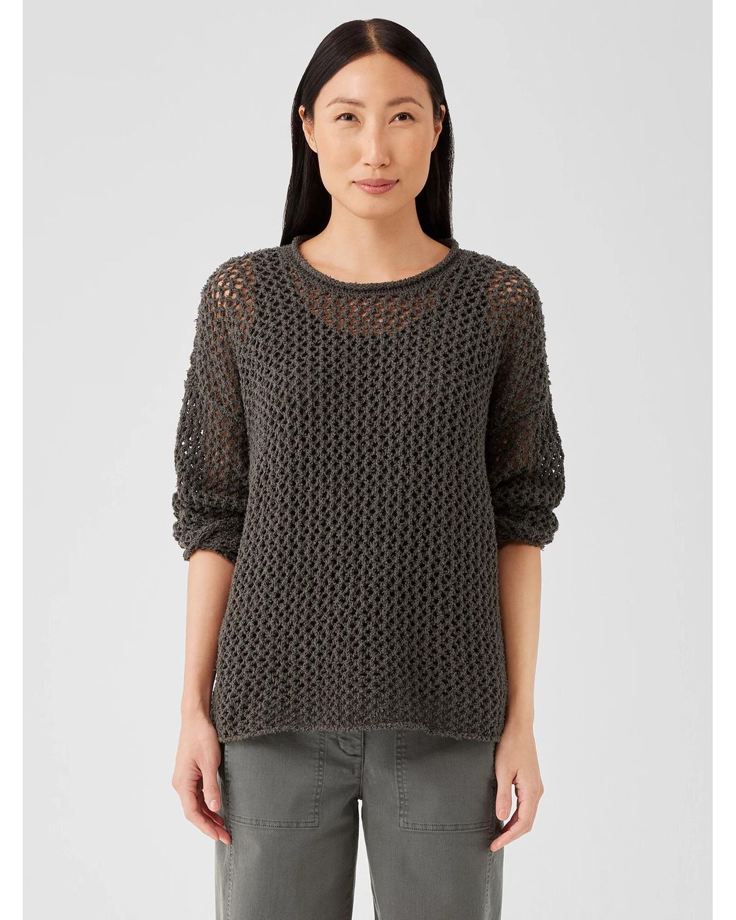 Eileen fisher hotsell peruvian cotton sweater