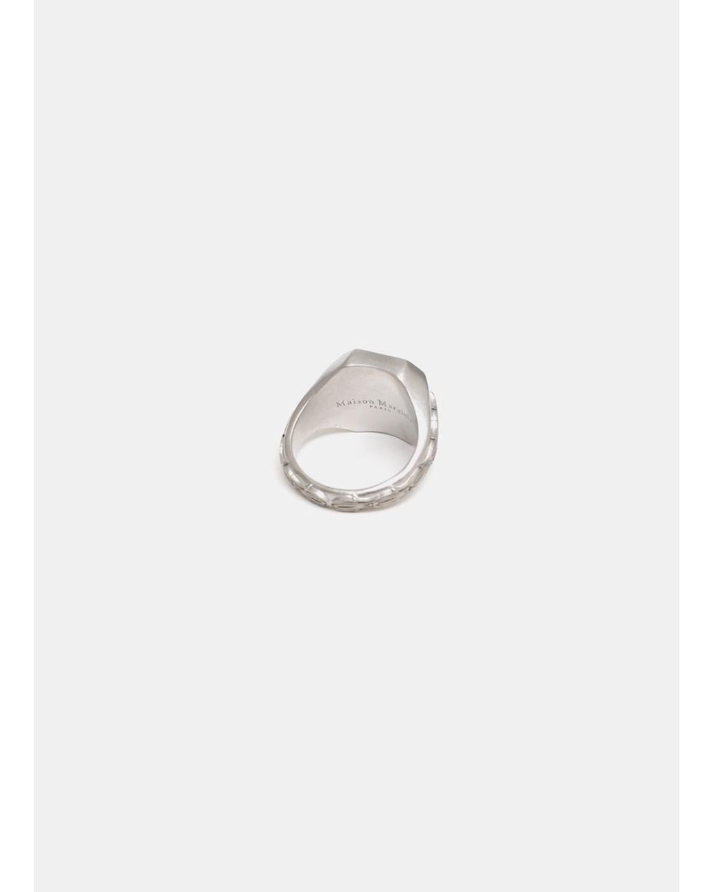 Margiela shop signet ring