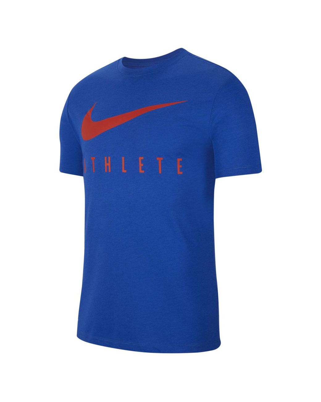 nike t shirt dark blue