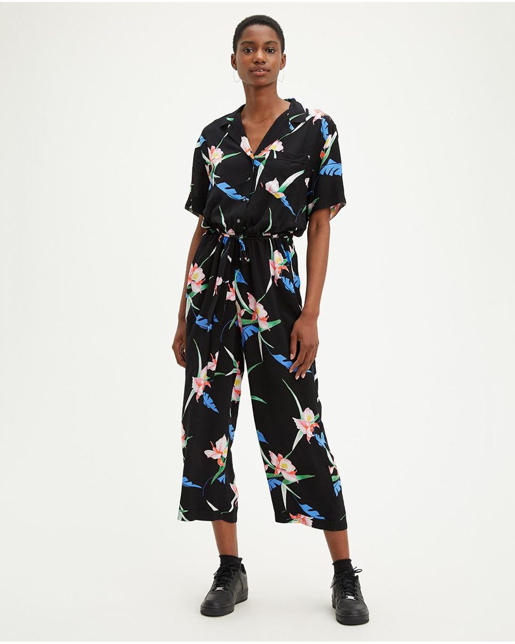 levi's wide leg jumpsuit