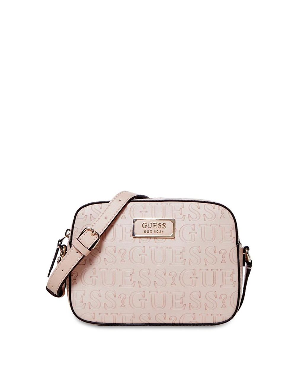 kamryn embossed logo crossbody bag
