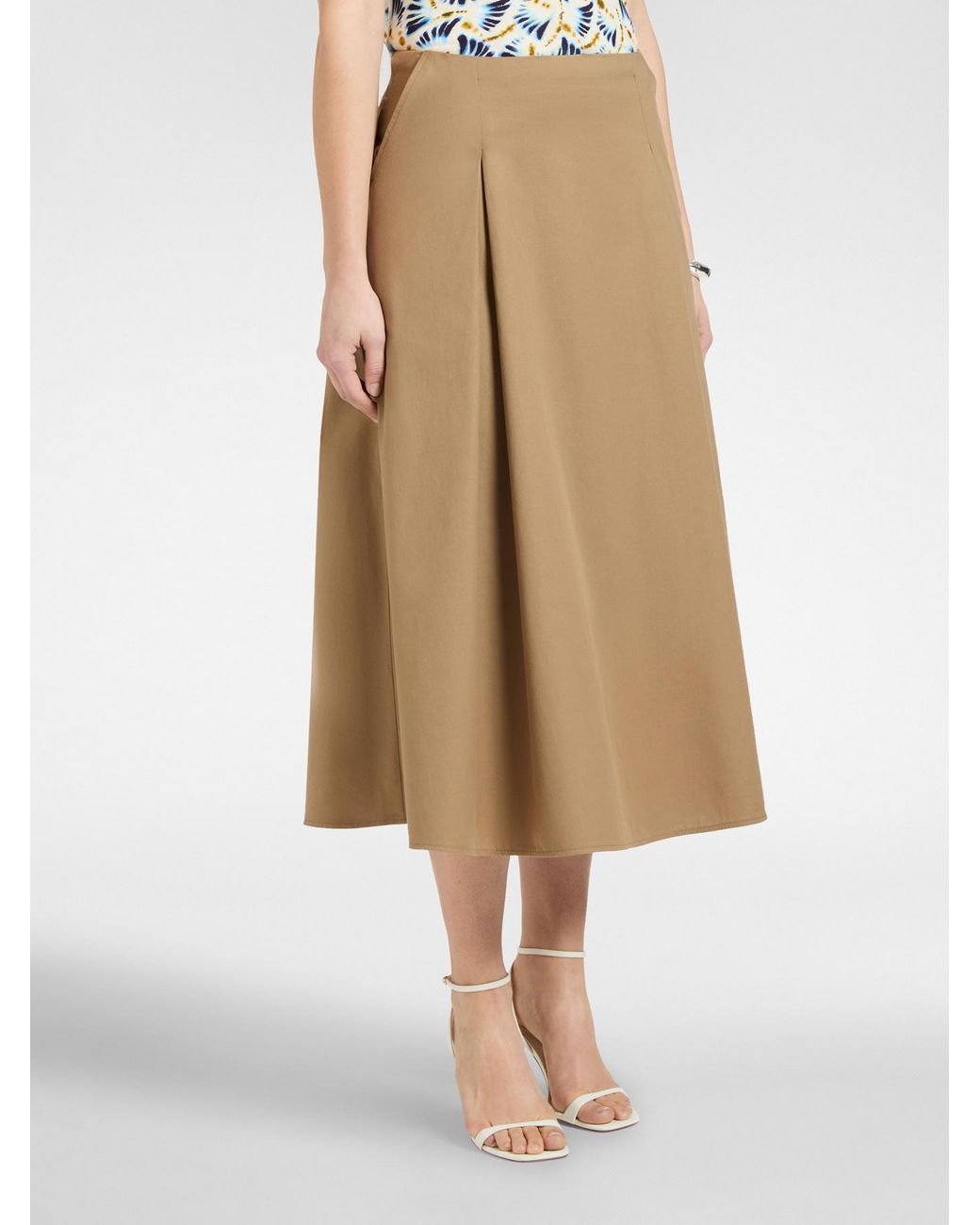 Gonna midi dalla linea ad A di Elena Miro in Natural