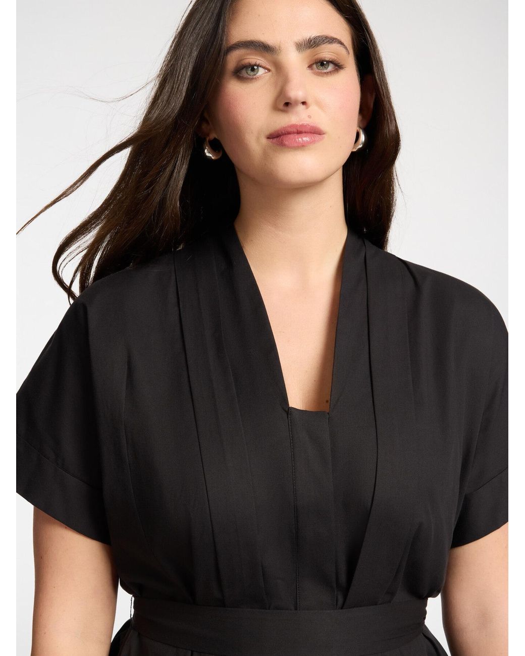 Abito flare con cintura di Elena Miro in Black