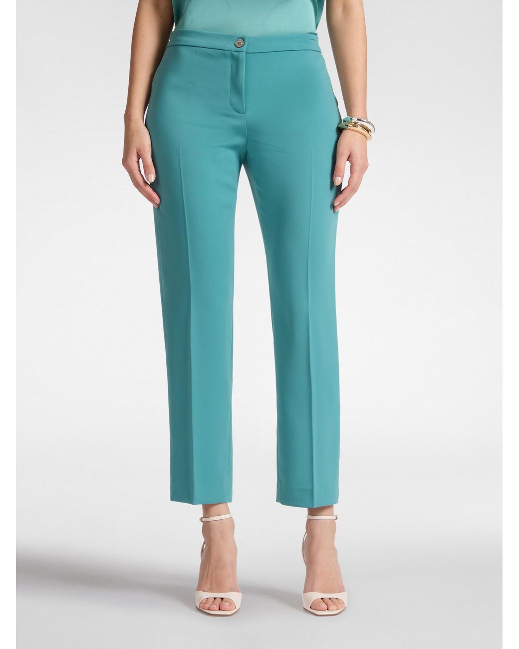 Pantaloni in cady di Elena Miro in Blue