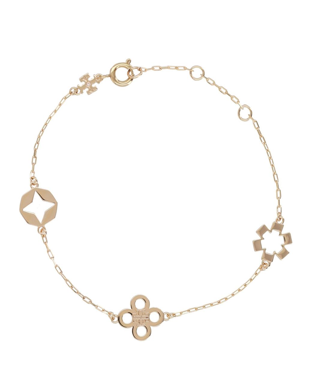 Tory Burch White Bracciale Forget Me Not