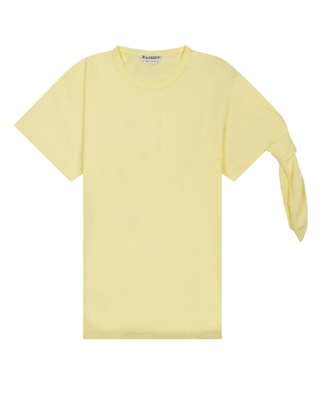 J.W. Anderson Yellow Solid Crew Neck T-Shirt
