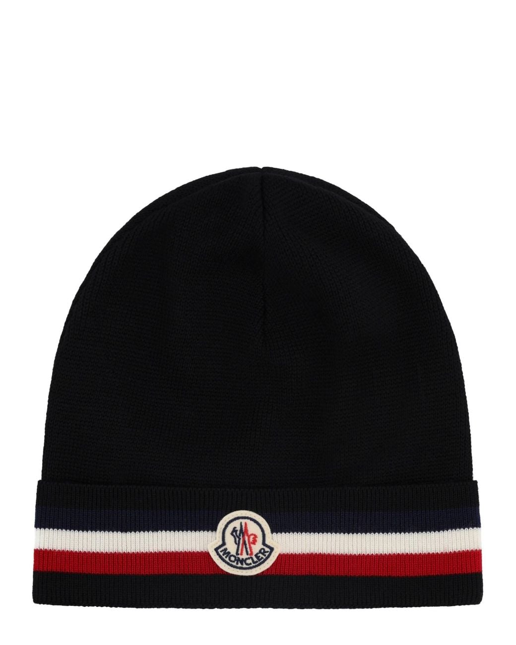 Moncler Black Berretto for men