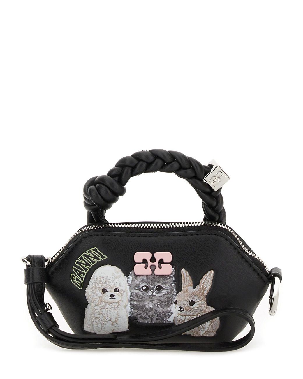 【GANNI】Bou バッグ ナノアニマルズ Leopard Leopard Nano GANNI Bou Bag | GANNI US