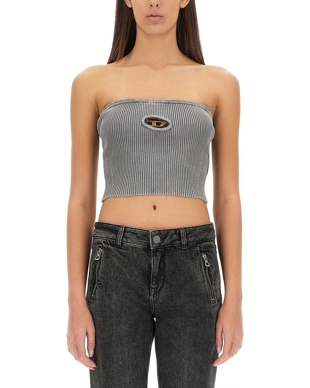 DIESEL Gray M-Clarksville-R" Top
