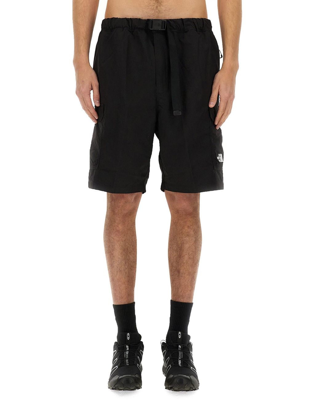 The North Face Black Belted Waist Shorts for men