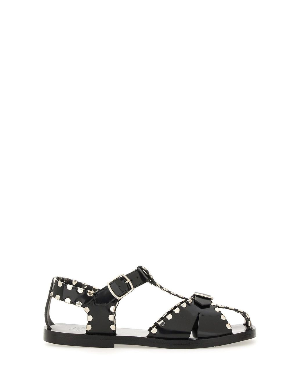 Bally Black Pasely" Sandals