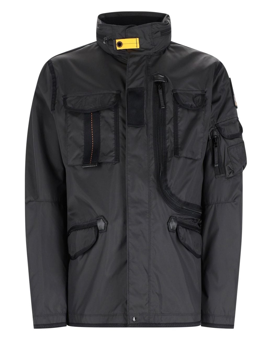 Parajumpers Black Jacket Morgan Spring Polyamide for men