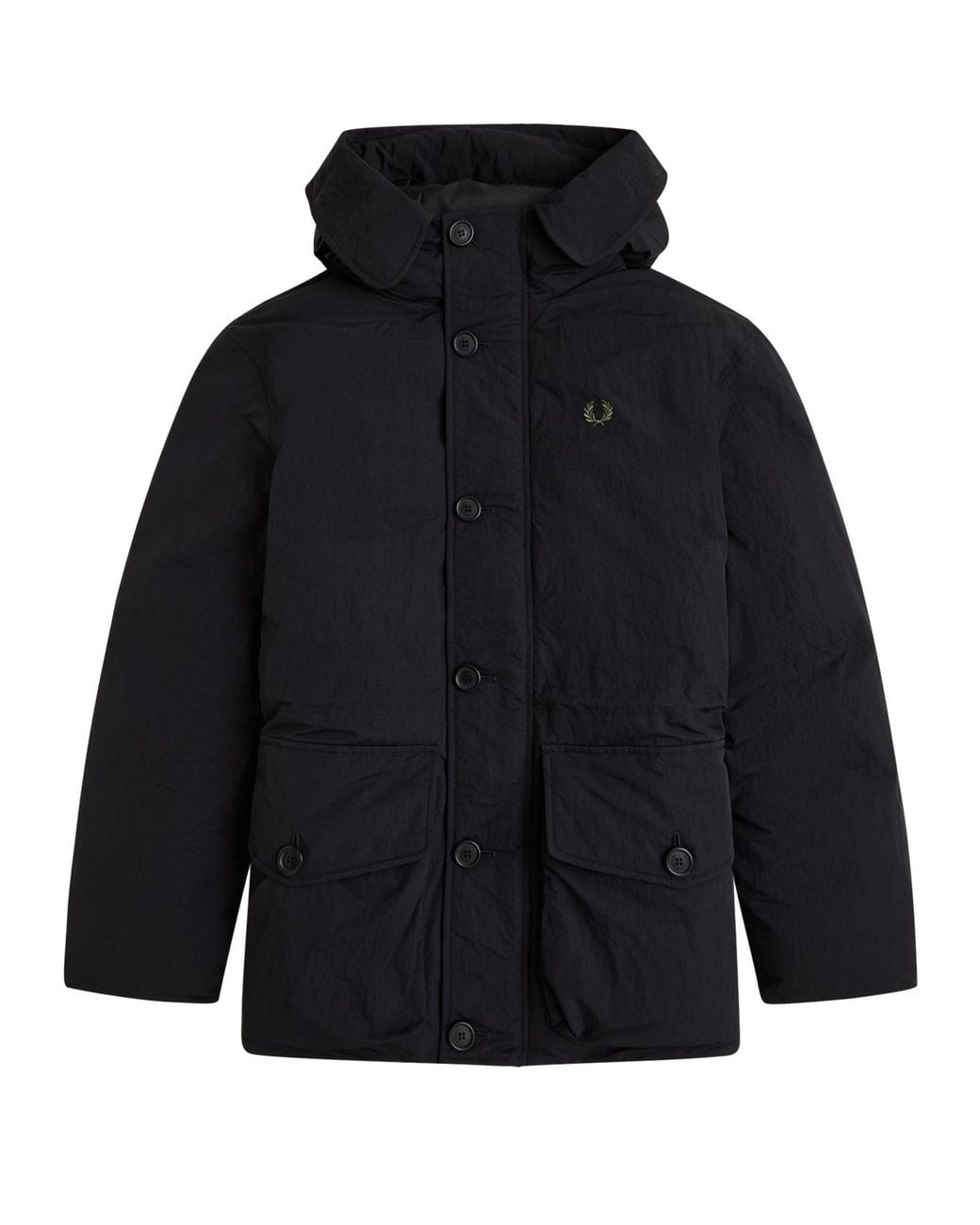 Fred Perry Blue Recycled Polyamide Sports Jacket for men