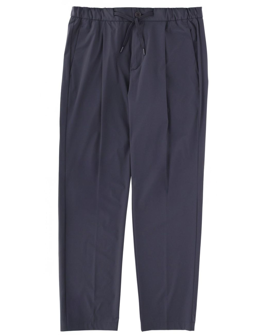 Herno Blue Pants With Logo for men