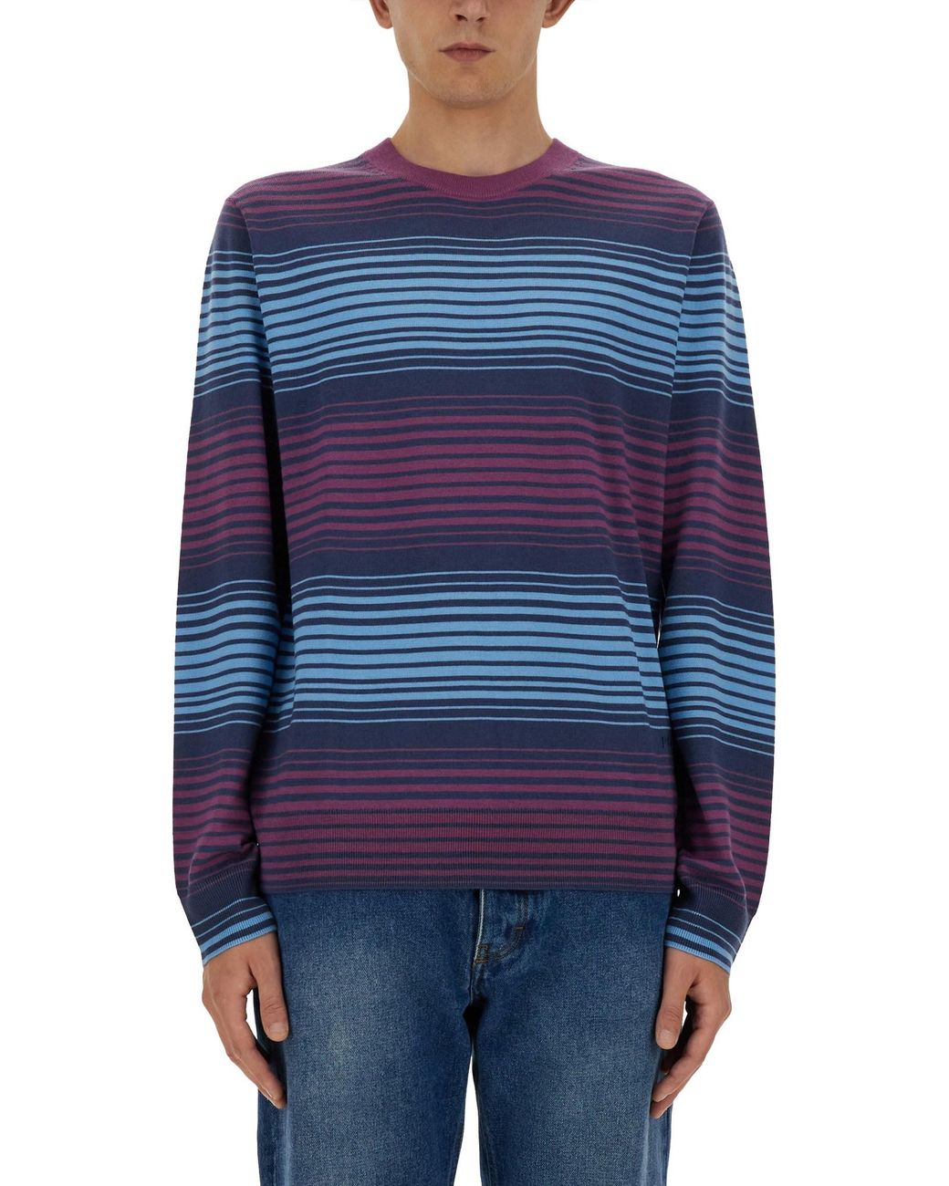 Paul Smith Blue Ps Paul Smith Striped Shirt for men