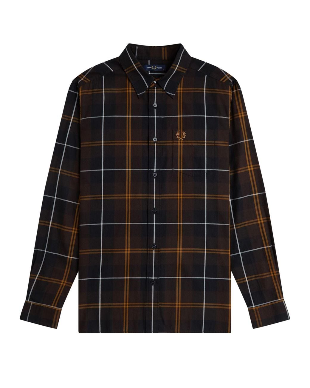 Fred Perry Black Camicia for men
