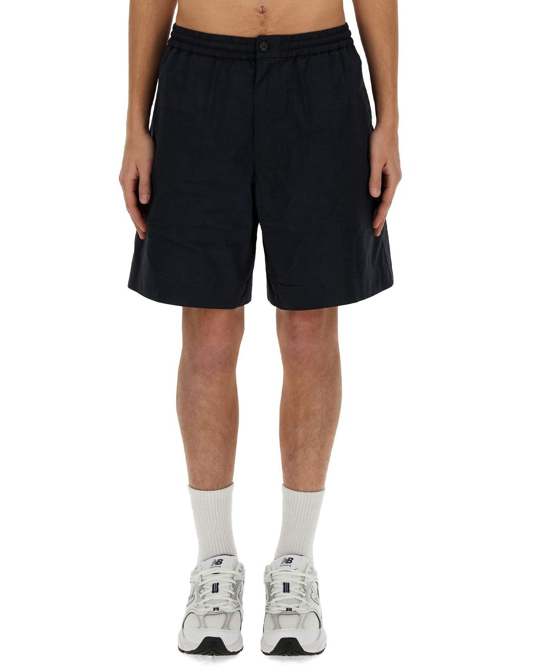 Bermuda "Nemo"-Uomo di Aspesi in Black da Uomo