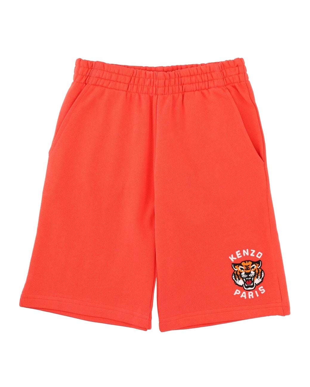 KENZO Red Kids' Mini Bermuda Shorts