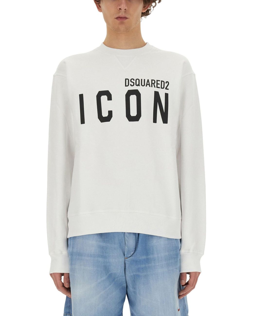DSquared² Gray Icon" Sweatshirt for men