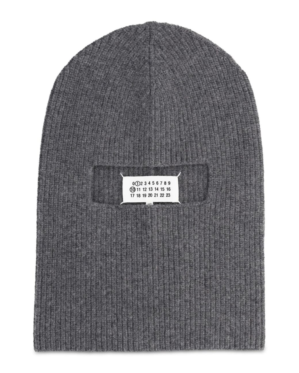 Maison Margiela Gray Balaclava for men