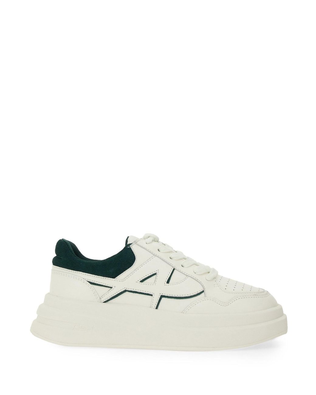 Ash White Off- Out Of Office "For Walking" Leather Sneakers