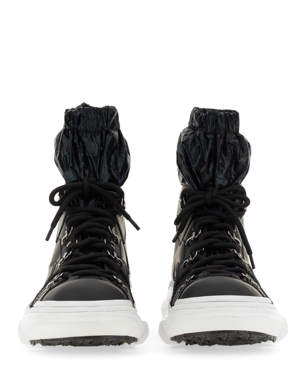 Stivali Stringati di Dolce & Gabbana in Black da Uomo