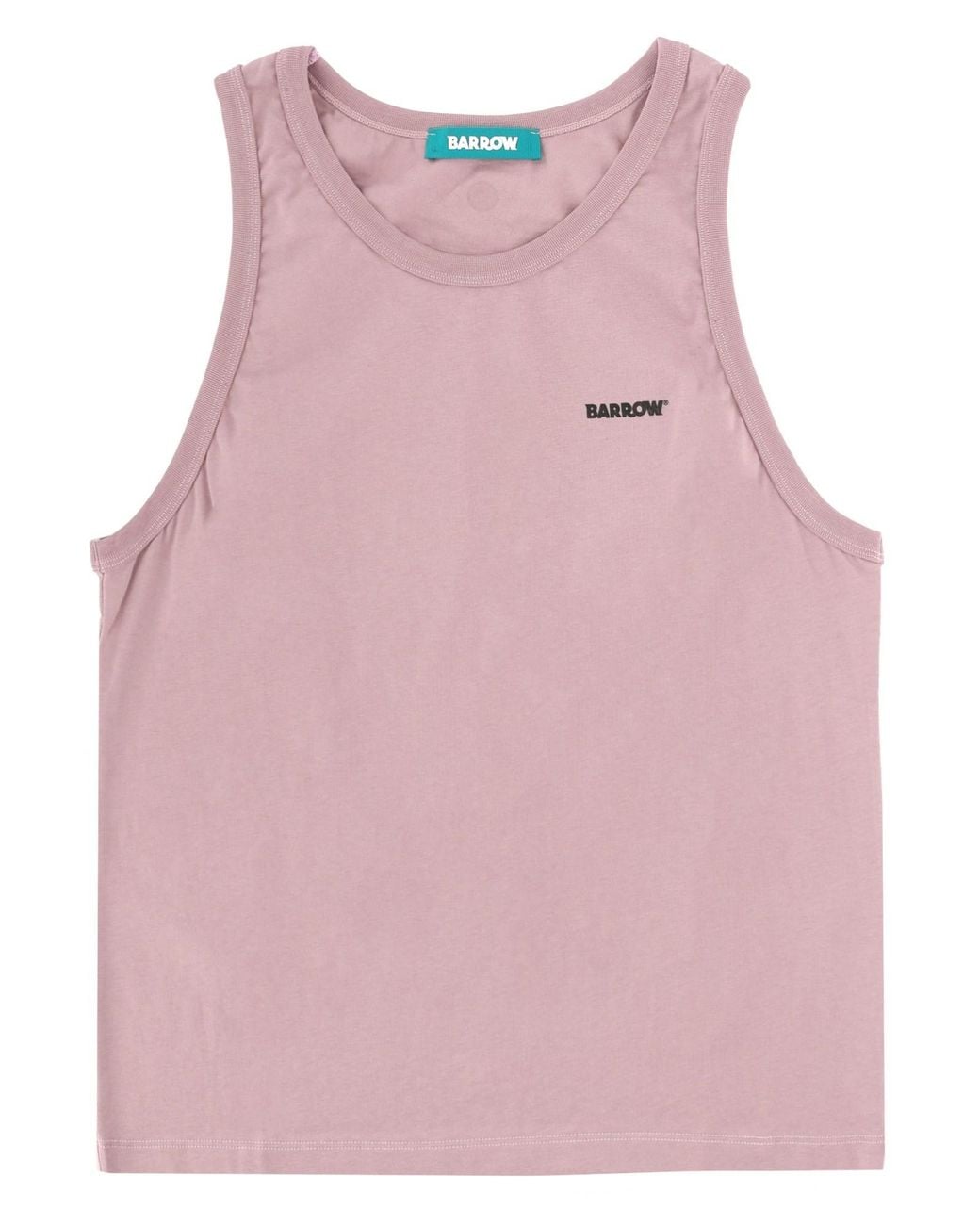 Barrow Pink Tank Top Con Logo