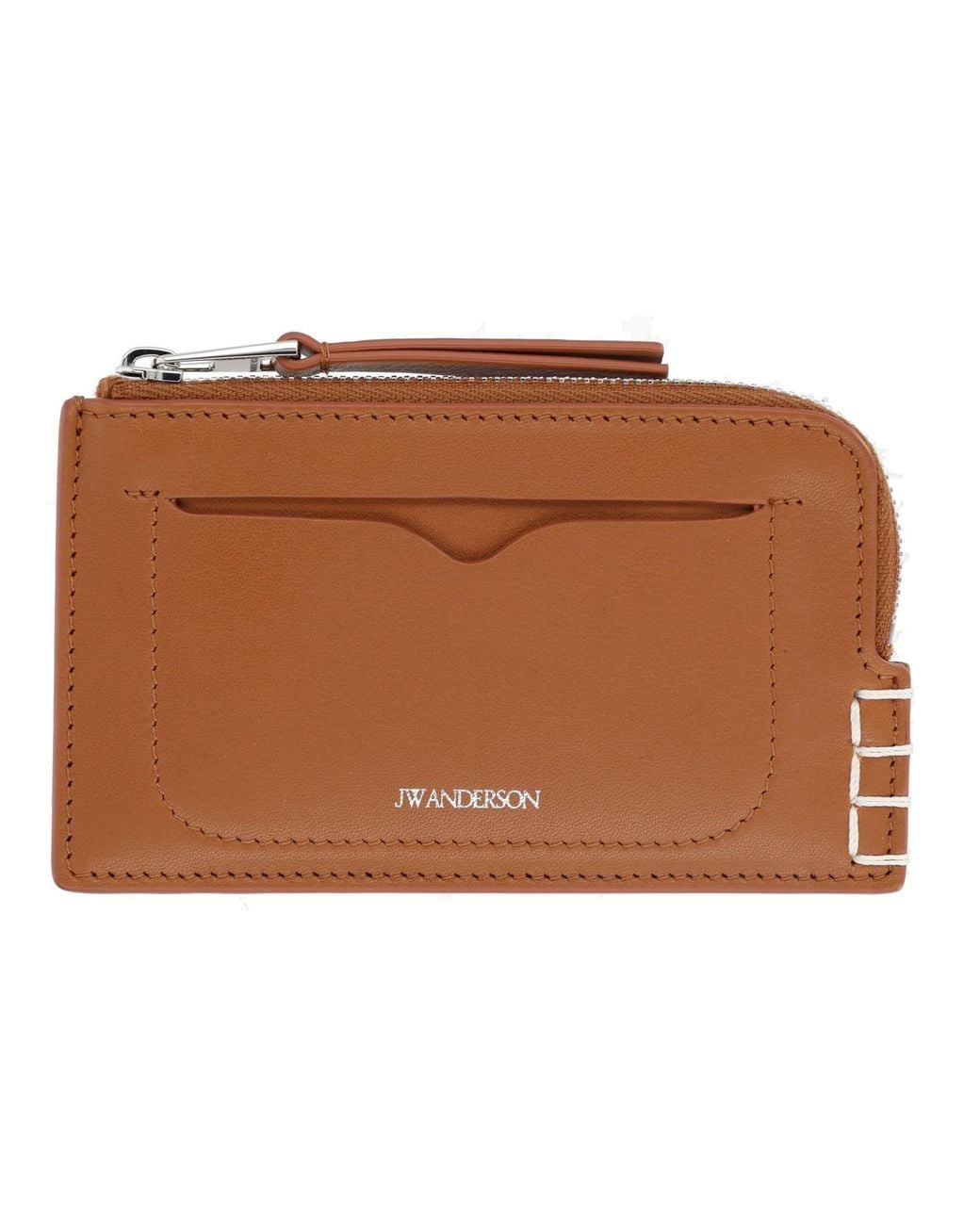 J.W. Anderson Brown Portafoglio Con Zip