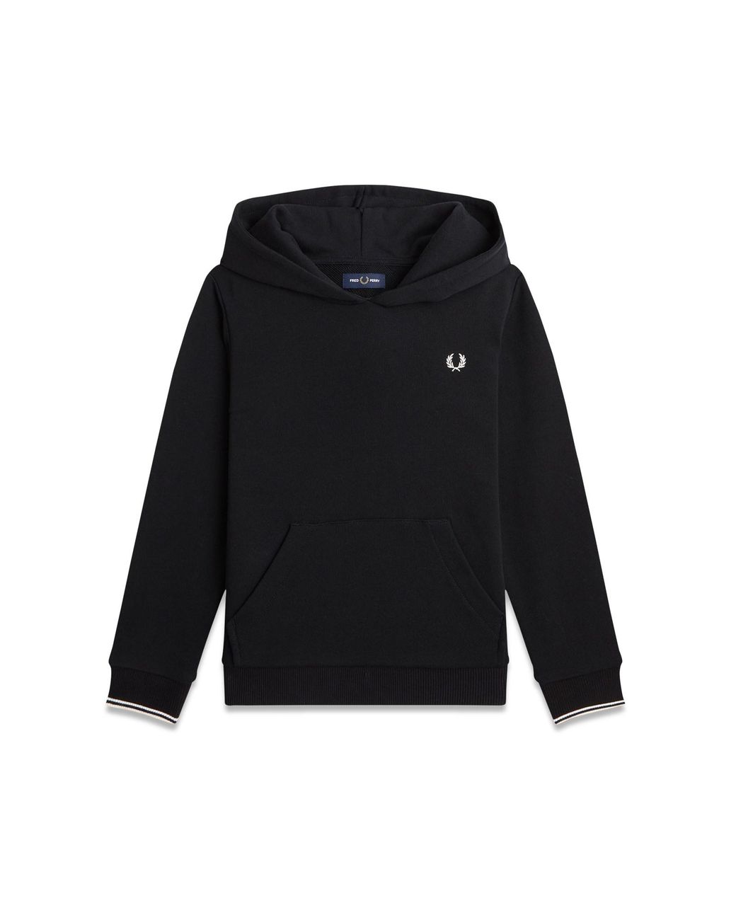 FRED PERRY Tipped Hooded Sweatshirt Fred Perry Tipped Hooded