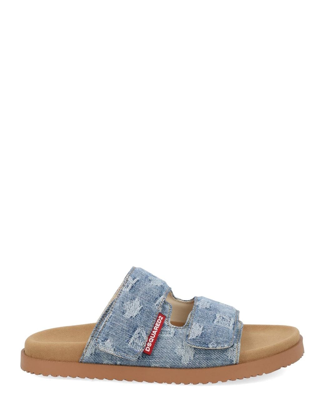 DSquared² Blue Sandalo A Doppia Fascia for men