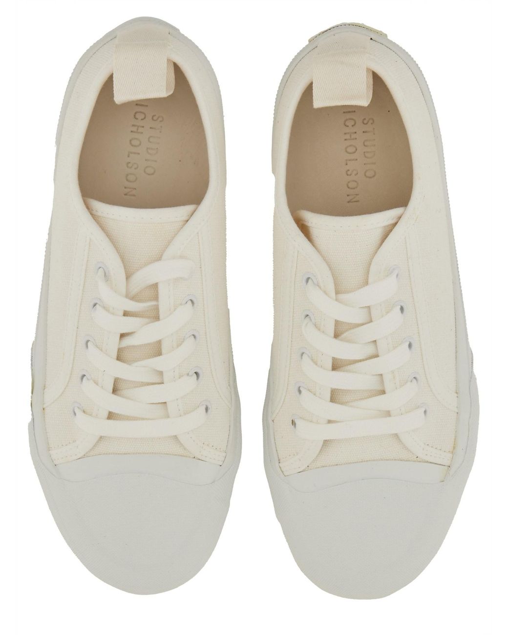 Sneaker "Byrd" di Studio Nicholson in White da Uomo