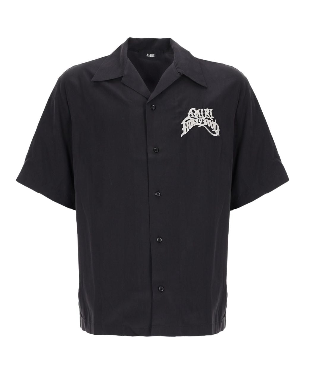 Amiri Black Camicia "Hollywood" for men