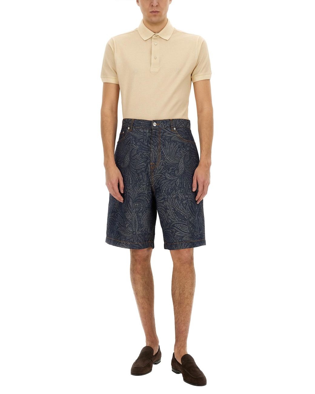 Bermuda di Etro in Blue da Uomo
