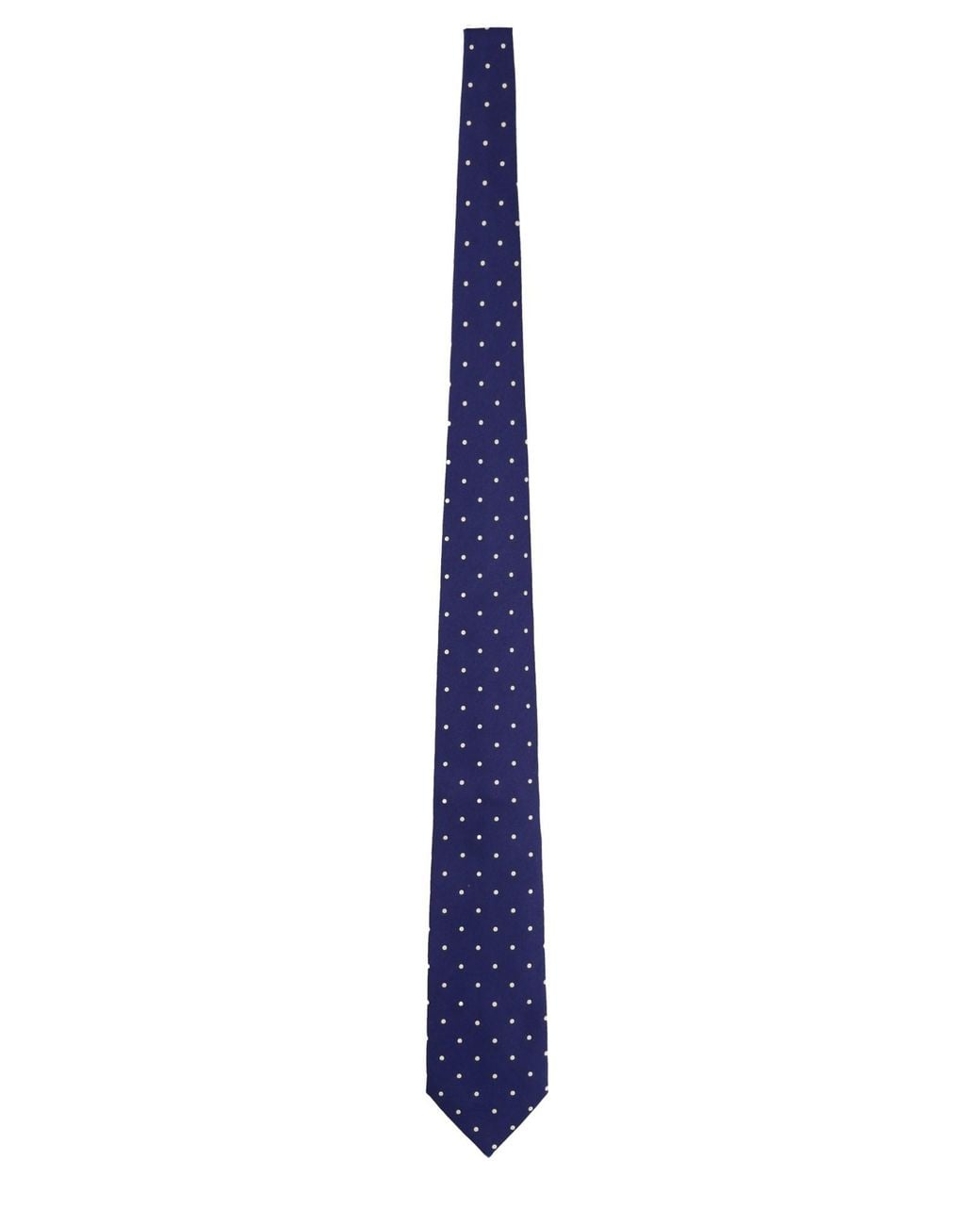 Tom Ford Blue 8 Cm Polka Dot Silk Tie for men