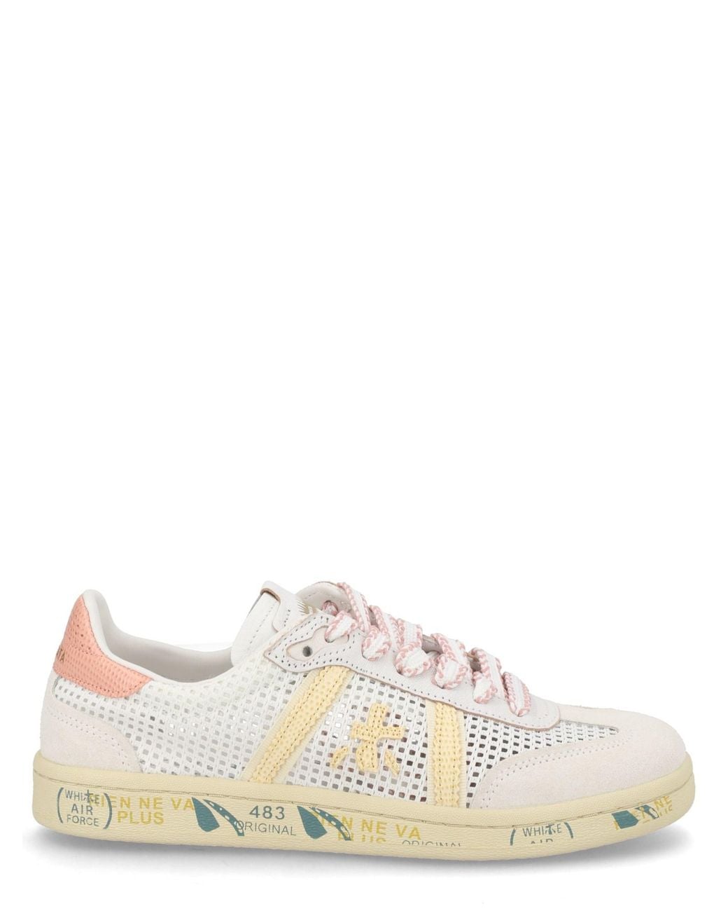 Premiata White Sneaker "Bonnied"