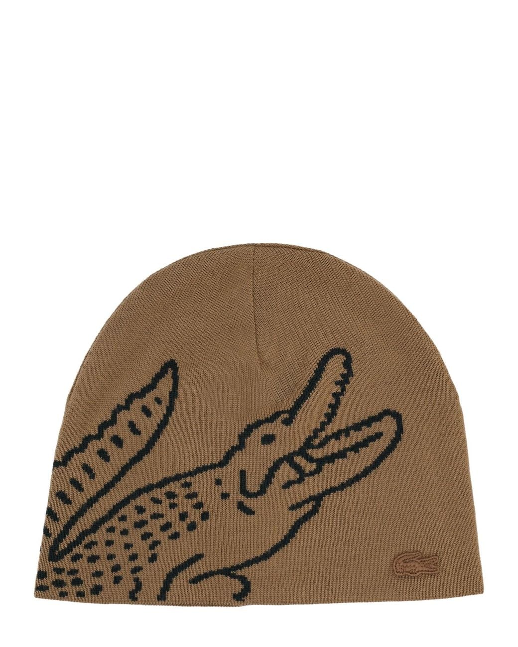Lacoste Brown Berretto for men