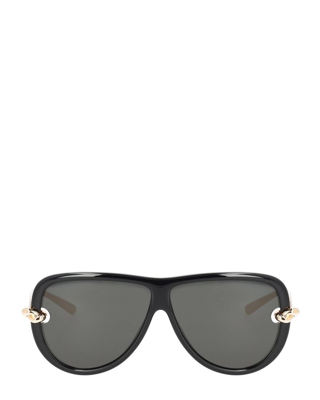 Bottega Veneta Gray Occhiale Da Sole "Injection"