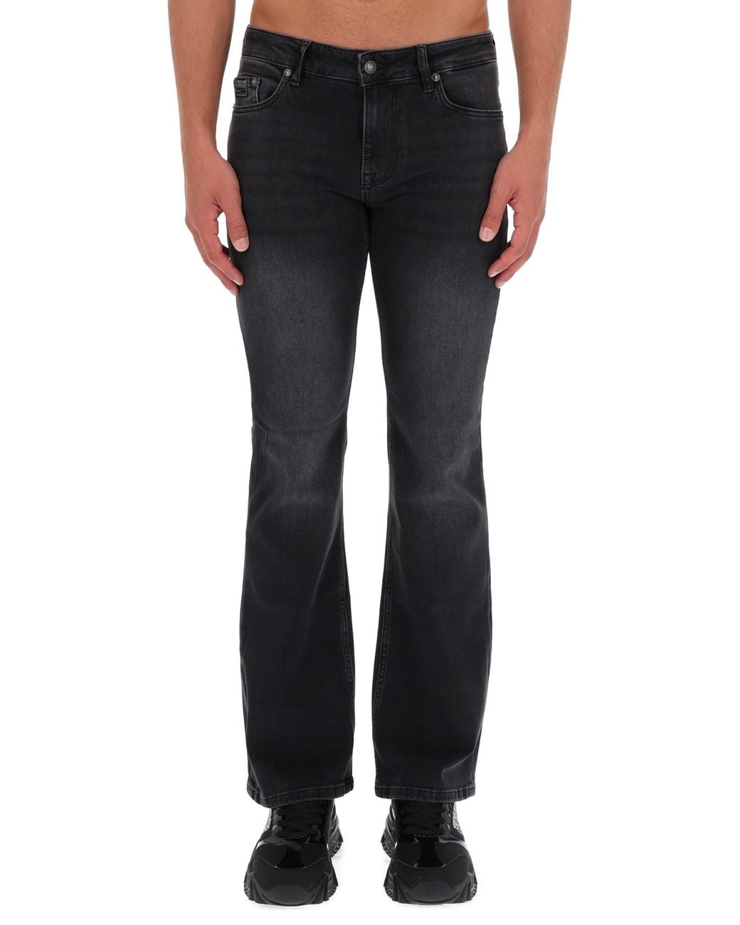 Versace Jeans Couture Black Jeans Slim Piece Number for men