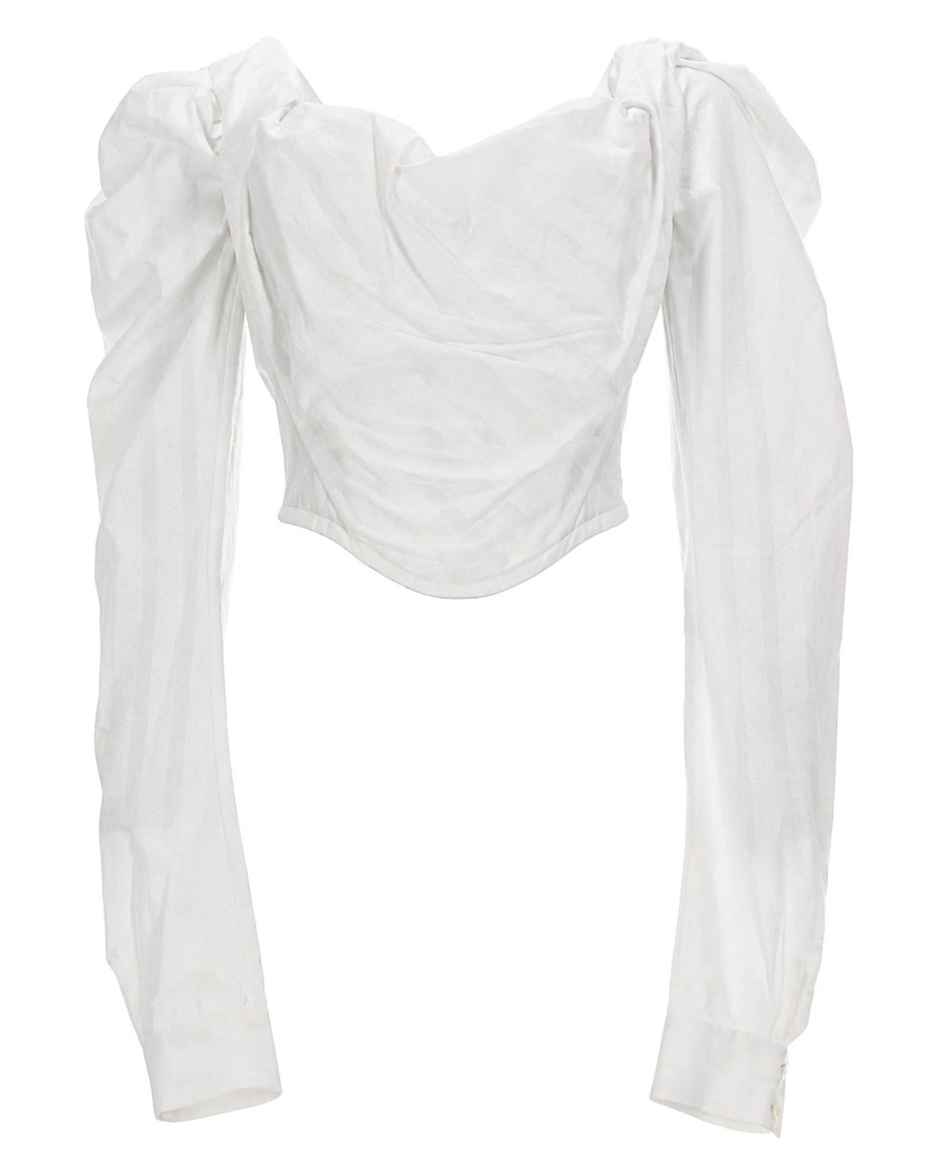 Vivienne Westwood White Top Corsetto "Sunday"