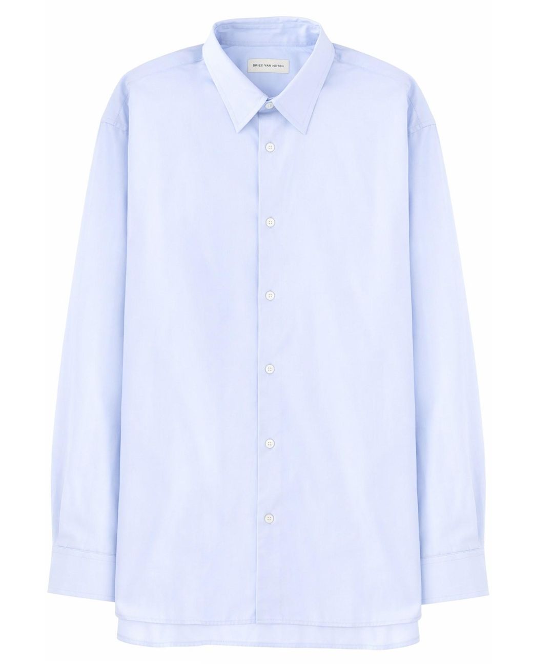 Dries Van Noten Blue Shirt Croom for men
