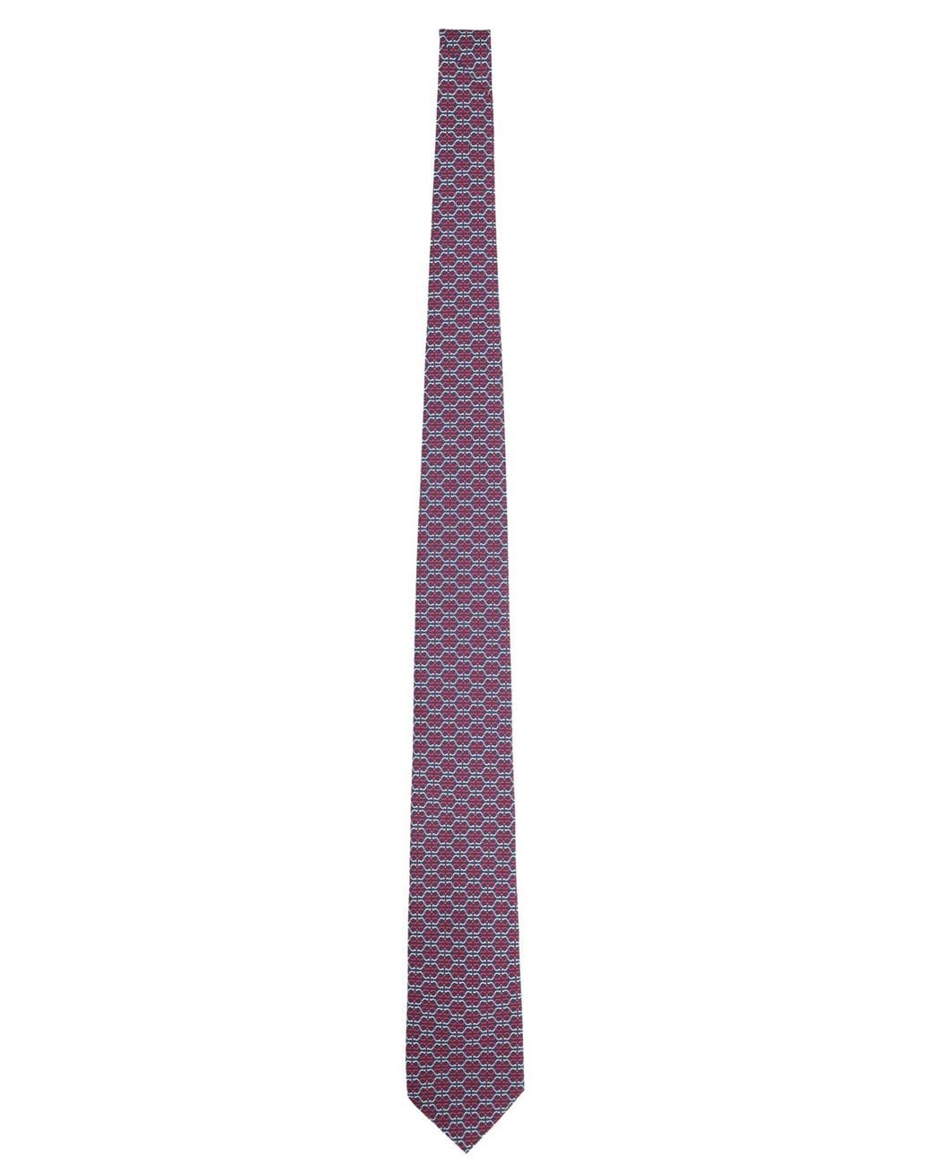 Ferragamo Purple Silk Tie for men