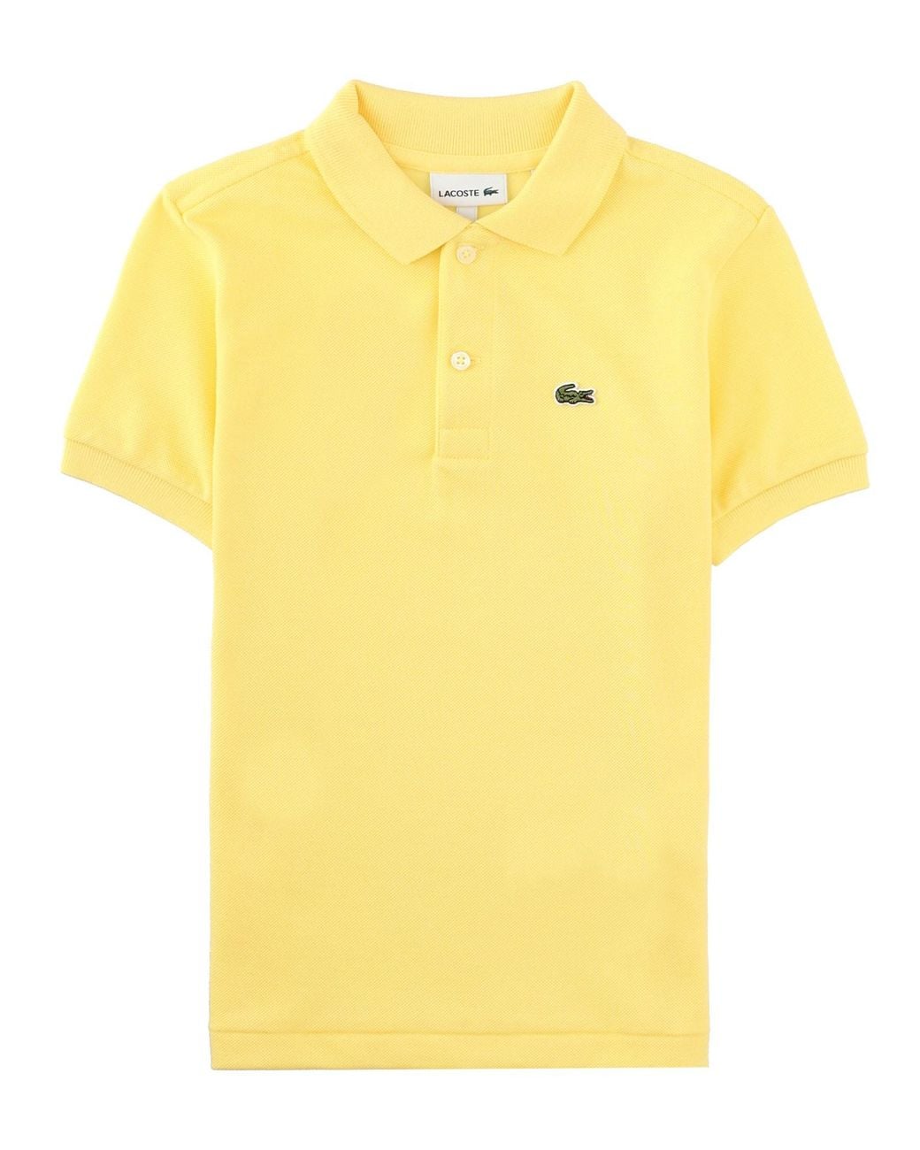 Lacoste Yellow Mini Polo With Logo