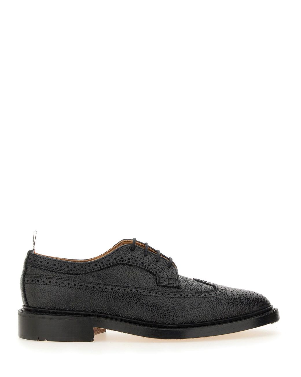 Brogue Classic Longwing di Thom Browne in Black da Uomo