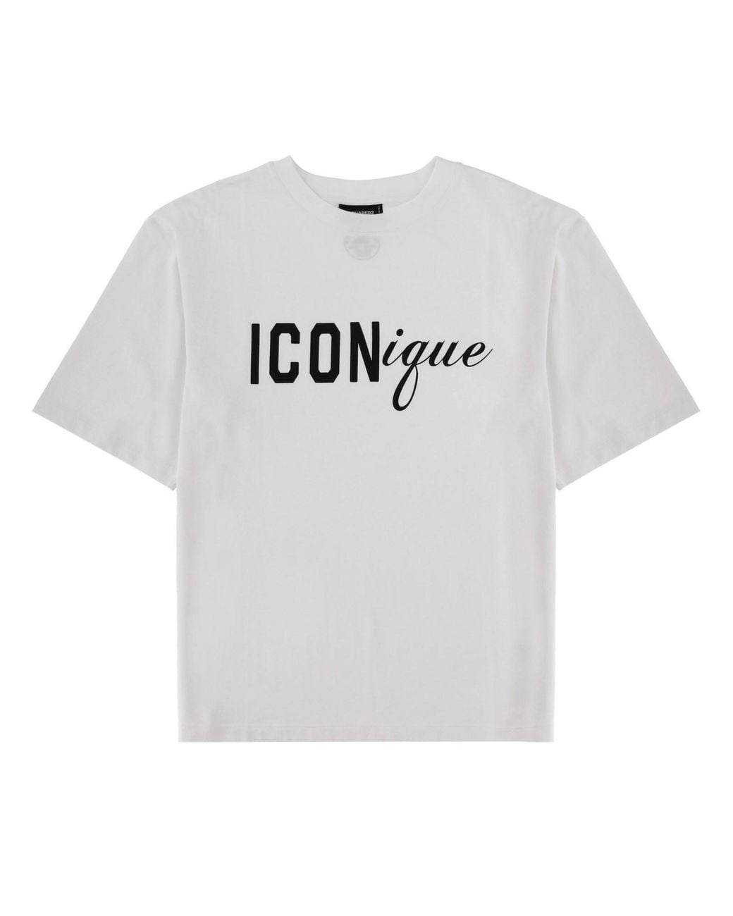 DSquared² Gray Dsquared2 Iconique T-Shirt for men