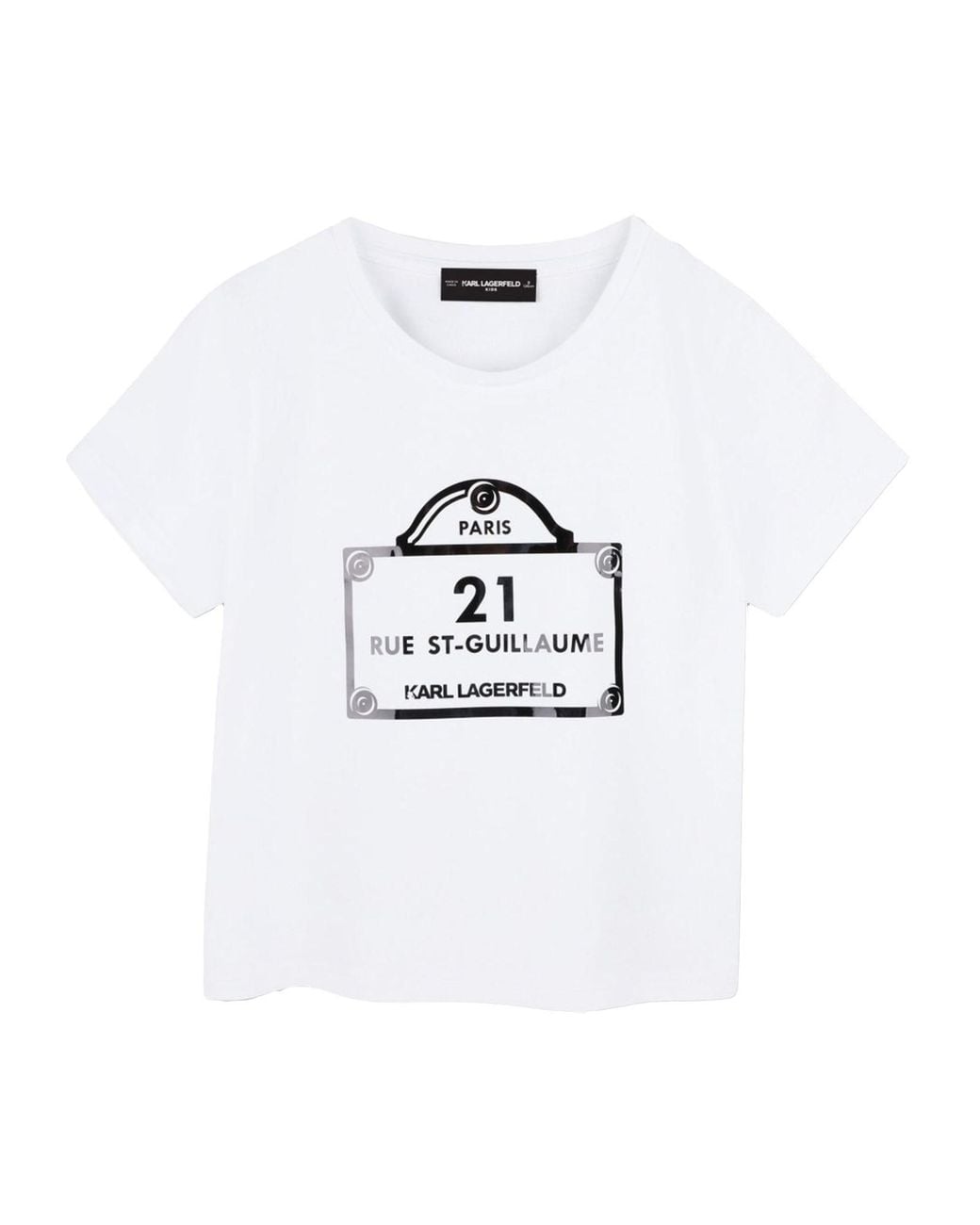 Karl Lagerfeld White T-Shirt